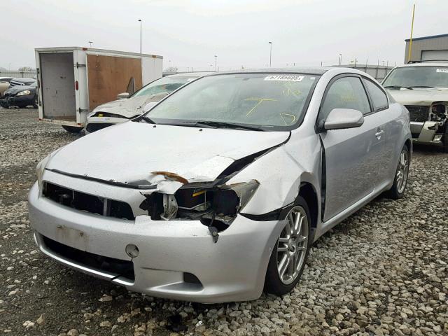 JTKDE167880268246 - 2008 TOYOTA SCION TC ვერცხლისფერი ფოტო 2
