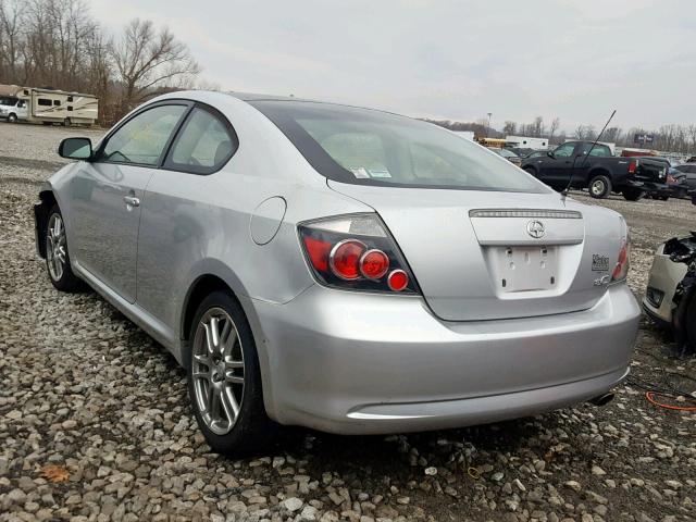 JTKDE167880268246 - 2008 TOYOTA SCION TC ვერცხლისფერი ფოტო 3