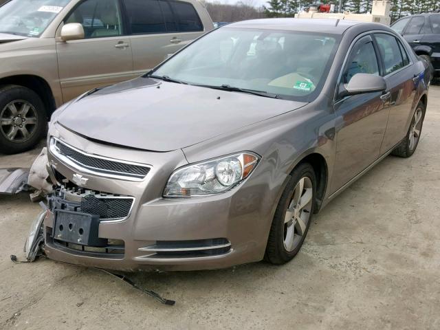 1G1ZC5E18BF172041 - 2011 CHEVROLET MALIBU 1LT GRAY photo 2