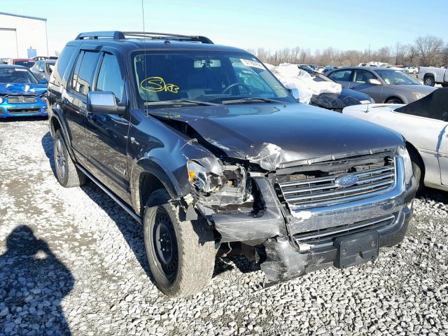 1FMEU758X7UA74266 - 2007 FORD EXPLORER L GRAY photo 1