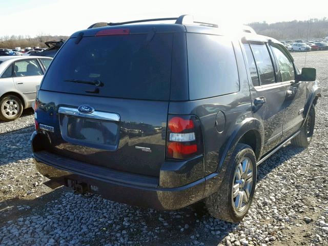 1FMEU758X7UA74266 - 2007 FORD EXPLORER L GRAY photo 4