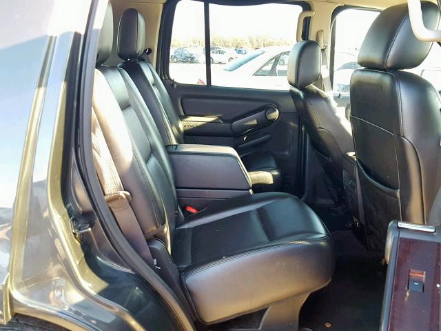 1FMEU758X7UA74266 - 2007 FORD EXPLORER L GRAY photo 6