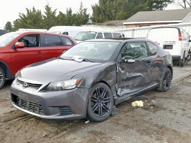 JTKJF5C70C3033732 - 2012 TOYOTA SCION TC შავი ფოტო 2