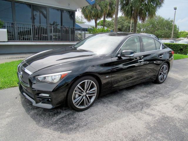 JN1BV7AP8EM675399 - 2014 INFINITI Q50 BASE BLACK photo 2