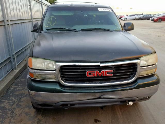 1GKEK13TX1J261101 - 2001 GMC YUKON GRAY photo 9