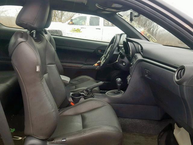 JTKJF5C73C3041906 - 2012 TOYOTA SCION TC ნაცრისფერი ფოტო 5