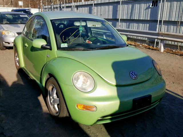 3VWBK21C92M412437 - 2002 VOLKSWAGEN NEW BEETLE GREEN photo 1