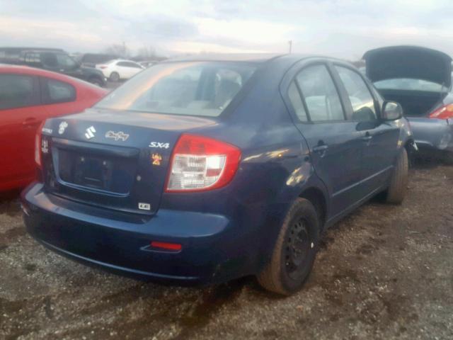 JS2YC5A29A6303953 - 2010 SUZUKI SX4 LE BLUE photo 4