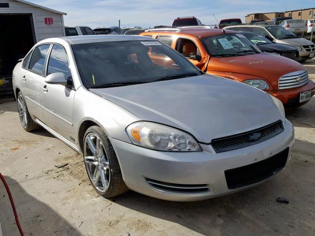 2G1WD58C269211850 - 2006 CHEVROLET IMPALA SUP Сұр фото 1