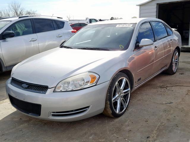 2G1WD58C269211850 - 2006 CHEVROLET IMPALA SUP Сұр фото 2