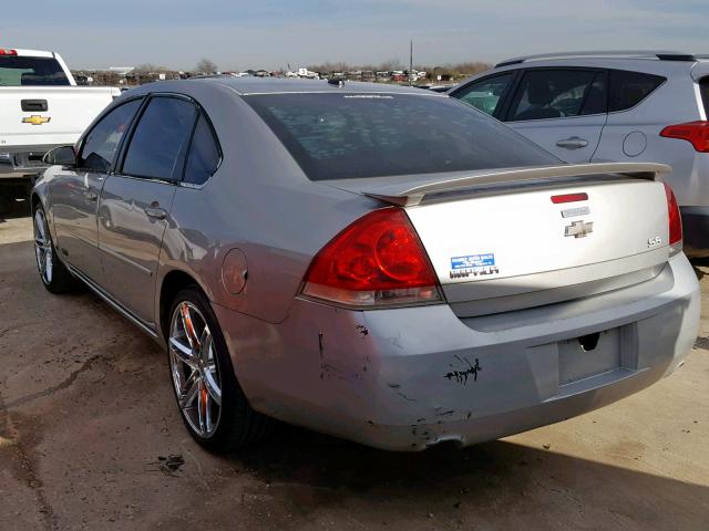 2G1WD58C269211850 - 2006 CHEVROLET IMPALA SUP Сұр фото 3
