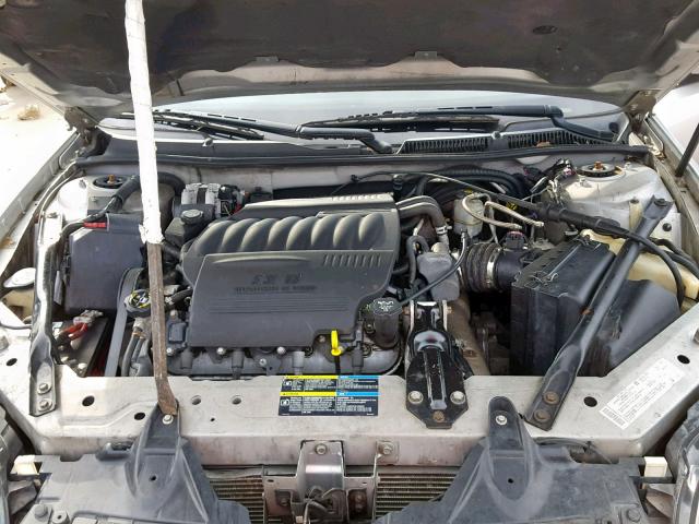 2G1WD58C269211850 - 2006 CHEVROLET IMPALA SUP Сұр фото 7