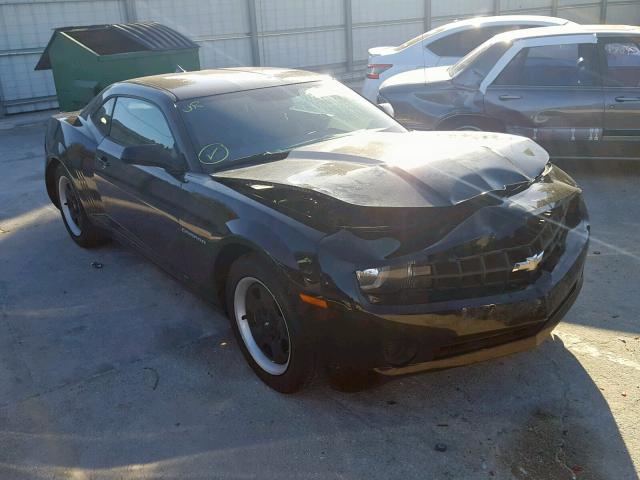 2G1FA1E33C9138943 - 2012 CHEVROLET CAMARO LS BLACK photo 1