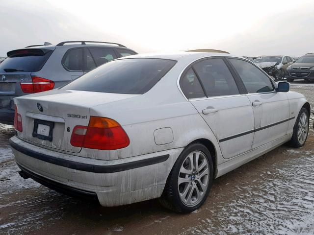 WBAAV53421JS94222 - 2001 BMW 330 I WHITE photo 4