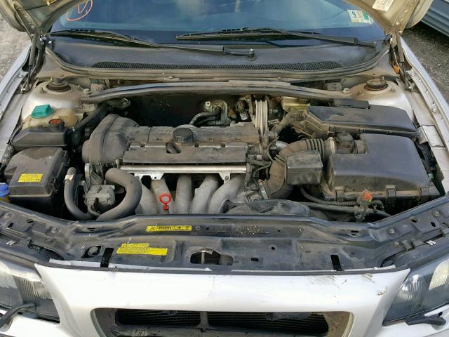 YV1RS61T432236280 - 2003 VOLVO S60 SILVER photo 7