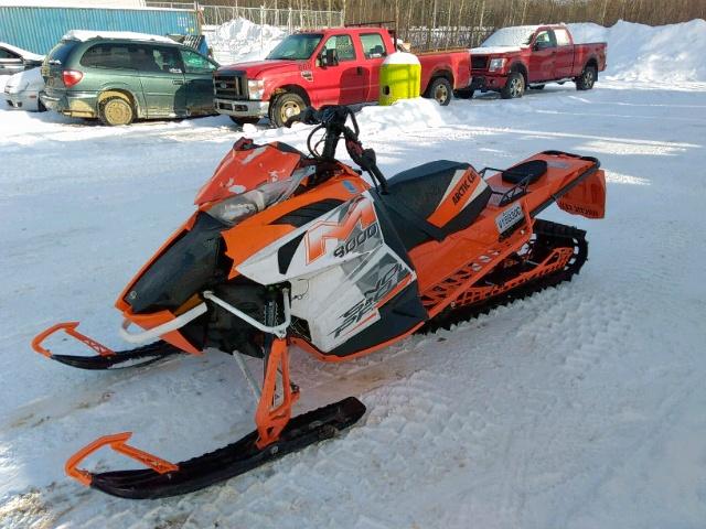 4UF14SNW3ET105454 - 2014 ARCTIC CAT SNO PRO ORANGE photo 2