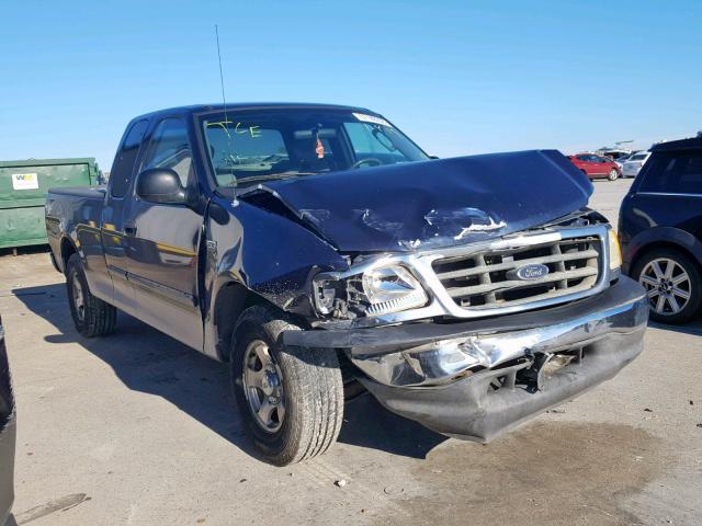 2FTRX172X4CA92071 - 2004 FORD F-150 HERI BLUE photo 1