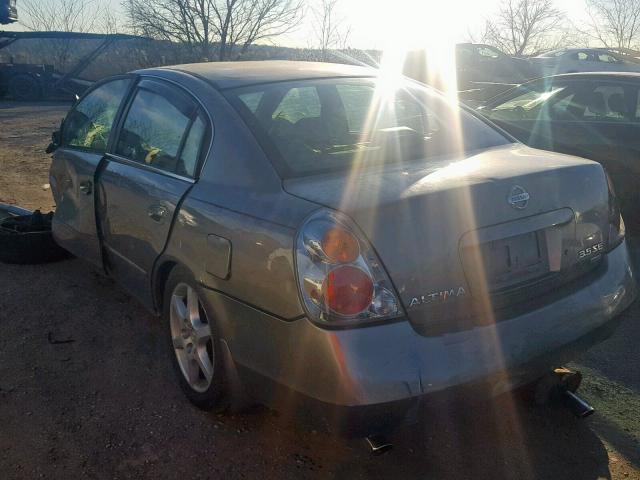 1N4BL11E74C109274 - 2004 NISSAN ALTIMA SE GRAY photo 3