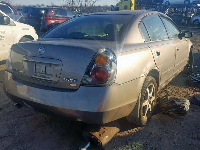 1N4BL11E74C109274 - 2004 NISSAN ALTIMA SE GRAY photo 4