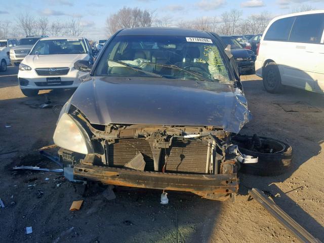 1N4BL11E74C109274 - 2004 NISSAN ALTIMA SE GRAY photo 9