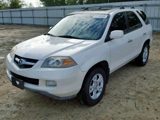 2HNYD18944H518768 - 2004 ACURA MDX TOURIN WHITE photo 2