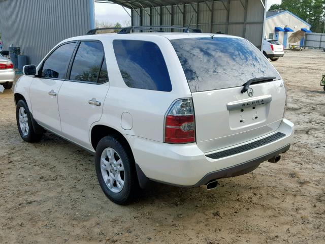 2HNYD18944H518768 - 2004 ACURA MDX TOURIN WHITE photo 3