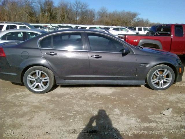 6G2ER57709L156456 - 2009 PONTIAC G8 CHARCOAL photo 9