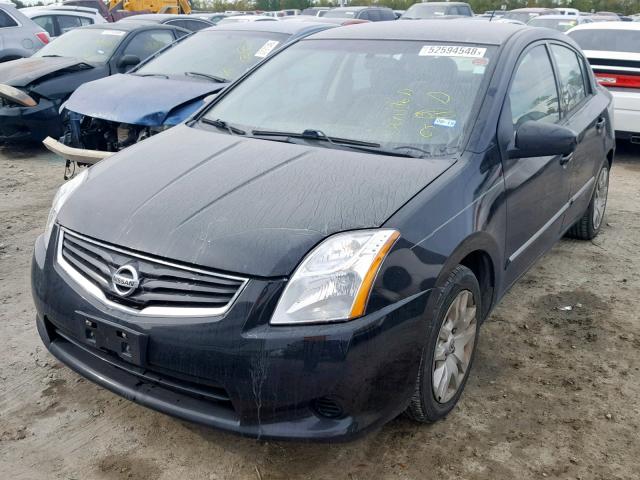 3N1AB6APXBL674534 - 2011 NISSAN SENTRA 2.0 BLACK photo 2