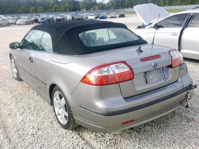 YS3FD79Y346001185 - 2004 SAAB 9-3 ARC SILVER photo 3