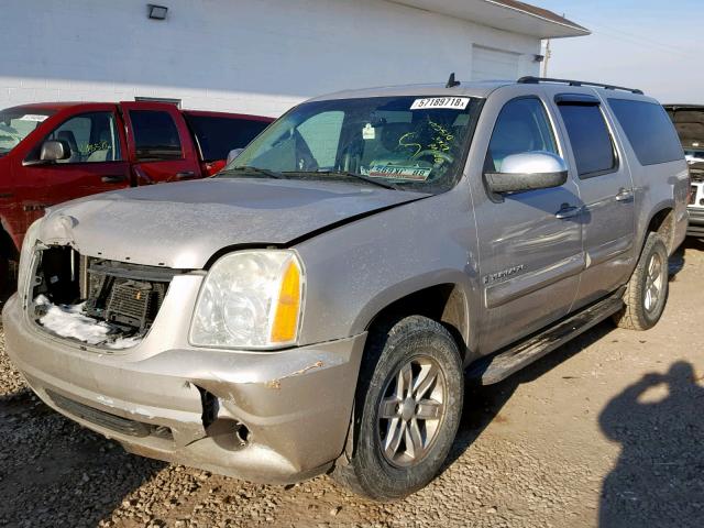 1GKFK16357J214566 - 2007 GMC YUKON XL K SILVER photo 2