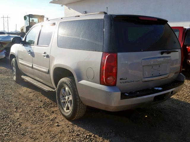 1GKFK16357J214566 - 2007 GMC YUKON XL K SILVER photo 3