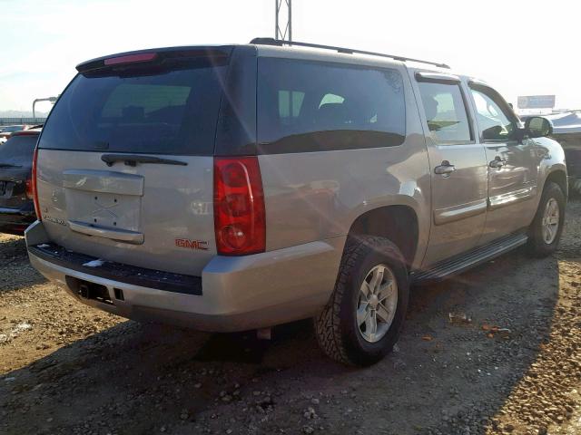 1GKFK16357J214566 - 2007 GMC YUKON XL K SILVER photo 4