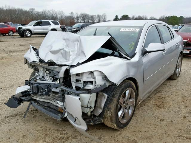 1G1ZC5EBXAF234515 - 2010 CHEVROLET MALIBU 1LT 银色 照片 2