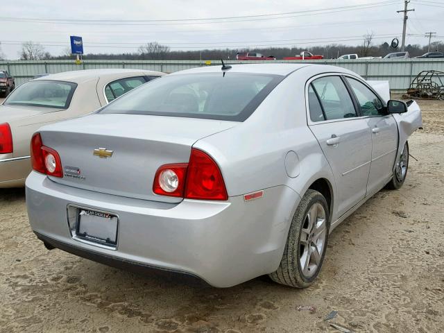 1G1ZC5EBXAF234515 - 2010 CHEVROLET MALIBU 1LT 银色 照片 4