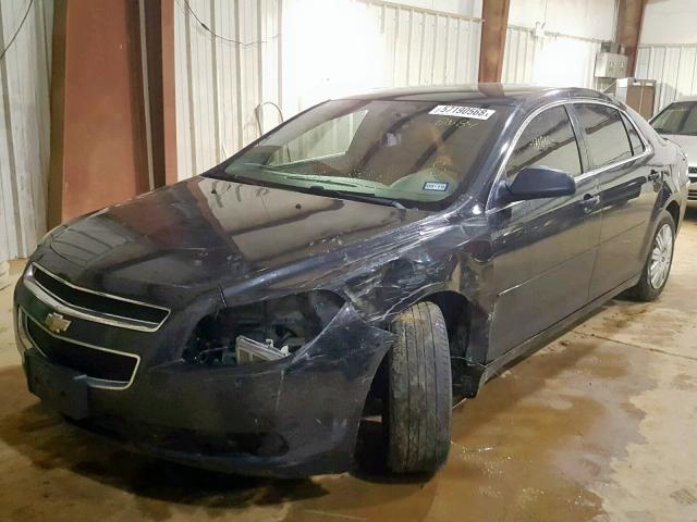 1G1ZB5E00CF148084 - 2012 CHEVROLET MALIBU LS შავი ფოტო 2