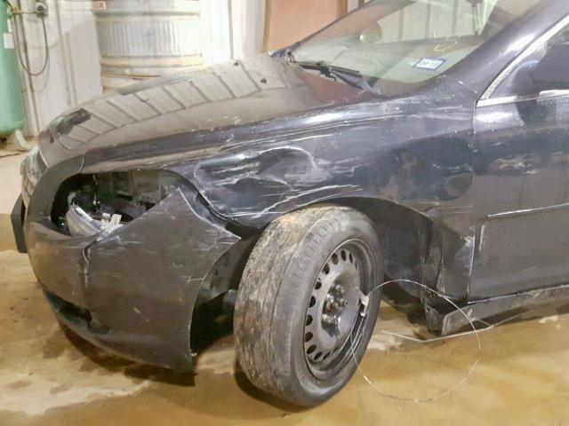 1G1ZB5E00CF148084 - 2012 CHEVROLET MALIBU LS შავი ფოტო 9