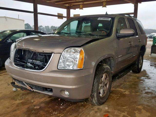 1GKFC13JX7R337846 - 2007 GMC YUKON TAN photo 2