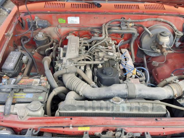 JT4RN81A9M5118409 - 1991 TOYOTA PICKUP 1/2 RED photo 7