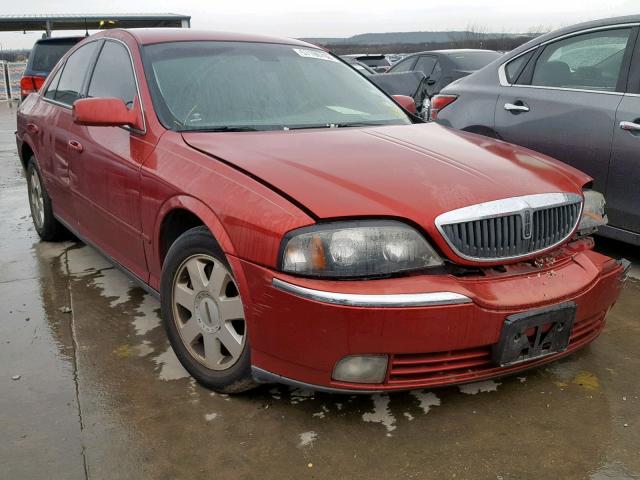 1LNHM86S35Y641615 - 2005 LINCOLN LS BURGUNDY photo 1