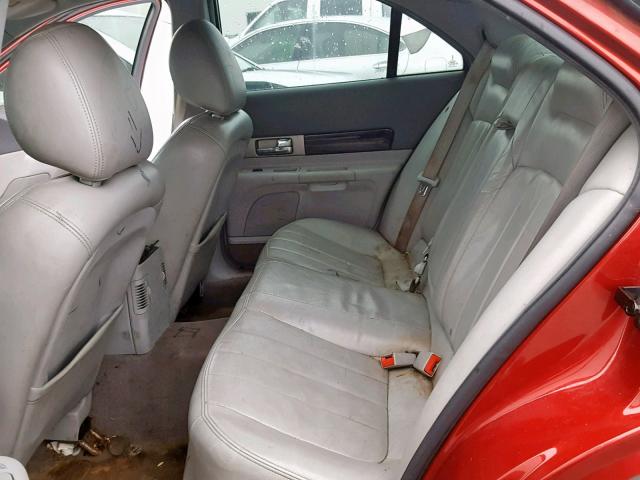 1LNHM86S35Y641615 - 2005 LINCOLN LS BURGUNDY photo 6
