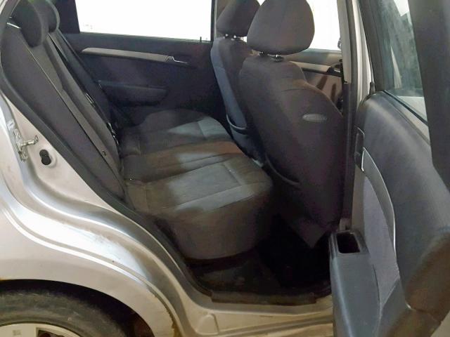 KL1TD56608B009833 - 2008 CHEVROLET AVEO BASE Gümüş foto 6