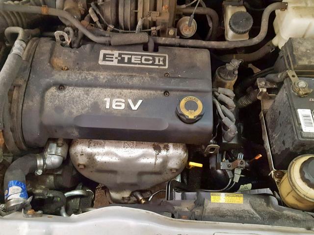 KL1TD56608B009833 - 2008 CHEVROLET AVEO BASE Gümüş foto 7