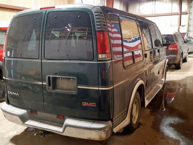 1GDFG15R411240663 - 2001 GMC SAVANA RV GREEN photo 4