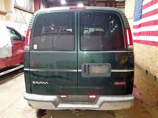 1GDFG15R411240663 - 2001 GMC SAVANA RV GREEN photo 9