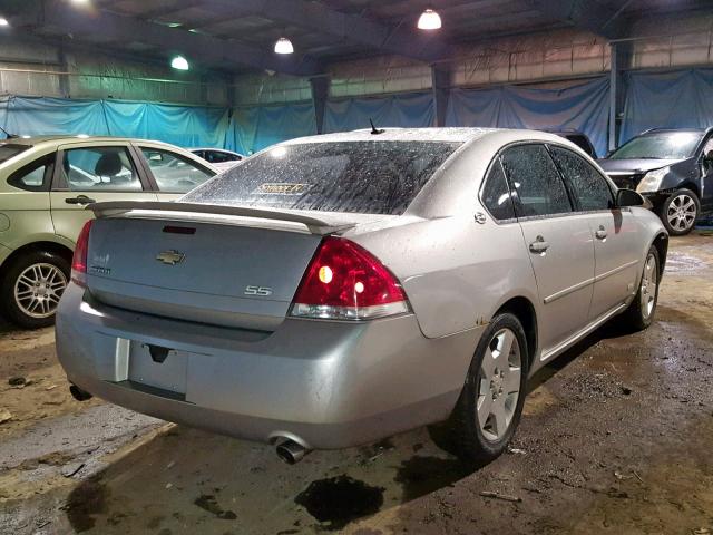 2G1WD58C569140532 - 2006 CHEVROLET IMPALA SUP 银色 照片 4