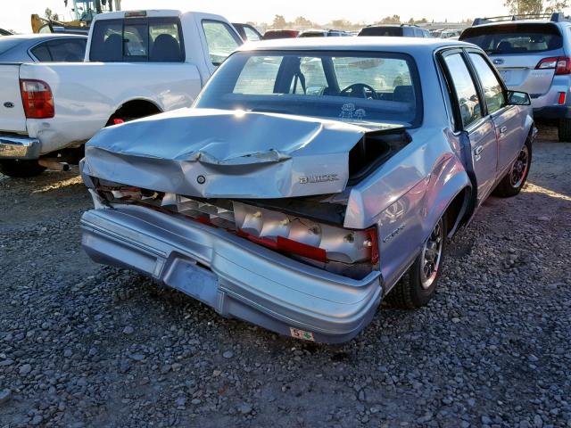 1G4AG55M2S6447384 - 1995 BUICK CENTURY SP BLUE photo 4