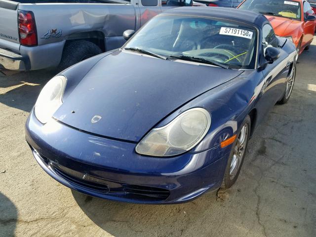 WP0CB29833U660493 - 2003 PORSCHE BOXSTER S BLUE photo 2