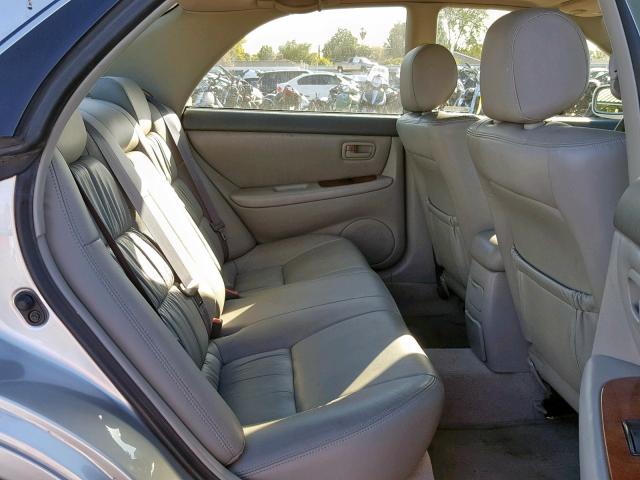 JT8BF28G010328233 - 2001 LEXUS ES 300 SILVER photo 6