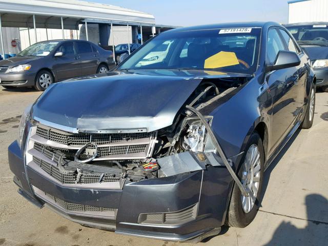 1G6DE5EY1B0112472 - 2011 CADILLAC CTS LUXURY TEAL photo 2