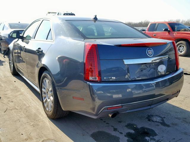 1G6DE5EY1B0112472 - 2011 CADILLAC CTS LUXURY TEAL photo 3